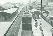 昭和39年頃の黒部駅（市勢要覧1964・市立所蔵）