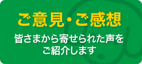 お客様からのご意見・ご感想