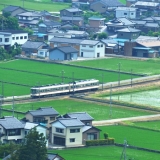 田園を走るミルク電車